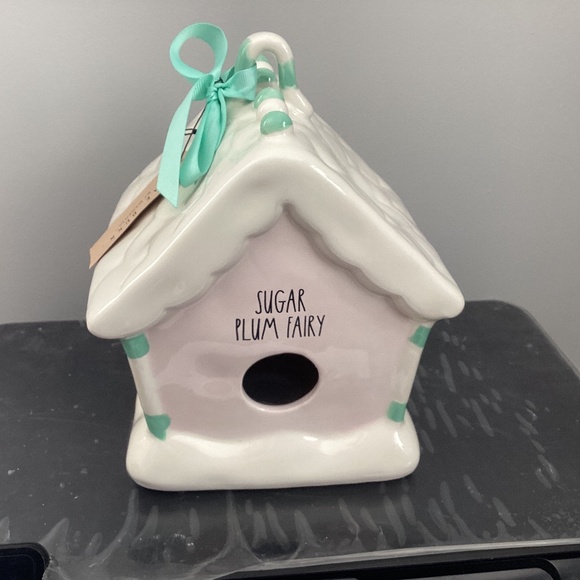 Rae Dunn sugar plum fairy birdhouse - Picture 1 of 5
